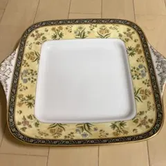 WEDGWOOD アレクサンドラデザートプレートスクエア21cm - メルカリ