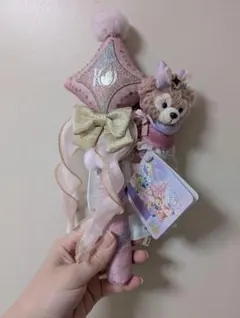 上海ディズニー10周年　シェリーメイ ぬいぐるみステッキ