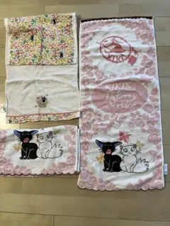 魔女の宅急便　フェイスタオル　3枚セット