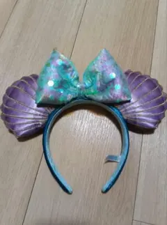 ディズニー　カチューシャ　ミニー