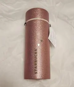 スタバ バレンタイン2025 ステンレス ボトルグリッター 355ml