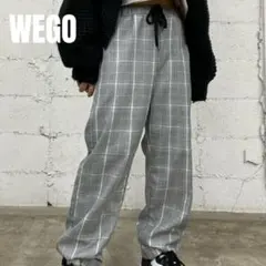 WEGO ロールアップイージーパンツ チェック柄のサムネイル