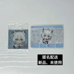 【匿名配送】ホロライブ 白上フブキ カード ステッカー 2点セット