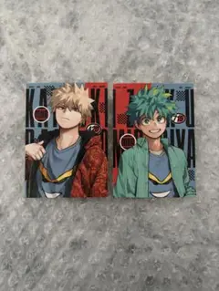 僕のヒーローアカデミア　最強ジャンプ　ステッカー　爆豪勝己　緑谷出久