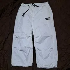 9090 カーゴパンツホワイト