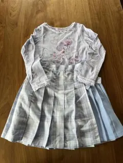 ezzo piano 長袖、スカートセット売り