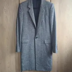 訳ありJOHN LAWRENCE SULLIVANチェスターコート１B大理石色M
