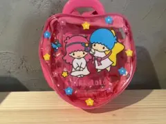 リトルツインスターズのビニールリュック　レア非売品レトロ