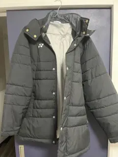 YONEX フード付きダウンジャケット L グレー