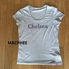 MACPHEE マカフィー Chelsea ロゴ Tシャツ グレーのサムネイル