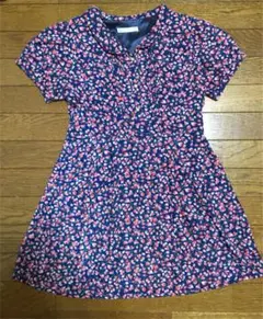 チューリップ柄 ワンピース