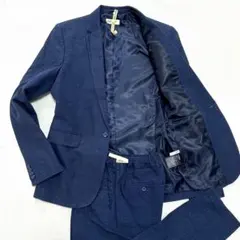 H＆M カジュアルスーツ セットアップ ネイビー サイズ170