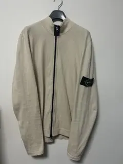 STONE ISLAND ジップアップ ニット アイボリー archiveのサムネイル