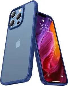 iPhone13ProMax 用 ケース 半透明 マット感6.7インチ