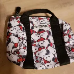 お*国様 OUTDOOR スヌーピー柄 バッグ