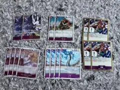 ワンピースカード　紫エネルデッキパーツ