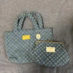 リンネル付録　ミニトート&がま口ポーチ