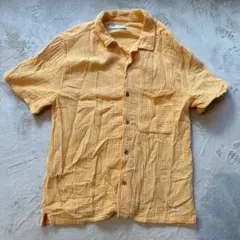 ZARA kids オレンジ　モスリンシャツ　9y 134cm