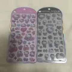 ハローキティ COTTON PUFFY シール 2枚セットのサムネイル