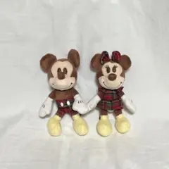 ミッキー・ミニー ストラップセット