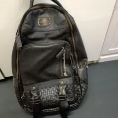 LANVIN en Bleu レザー バックパック リュックのサムネイル