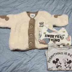 しまむら Littc ミッキー ミニー 上着 トップス 3枚セット