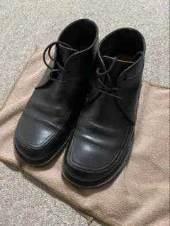 BIRKENSTOCK ウィングチップ レザーシューズ ブラック 36 - メルカリ