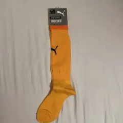 PUMA フットボールソックス オレンジ 25-27cm