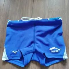 【美品】イトマン　水着　男の子　130 ミズノ 青色