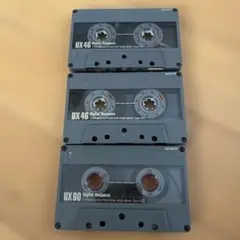 SONY UX46 カセットテープ ハイポジ2本セット - メルカリ