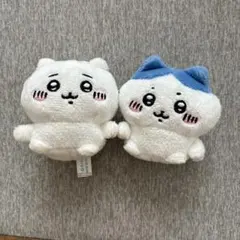 ちいかわ　ハチワレ　お座りぬいぐるみ　2個セットのサムネイル
