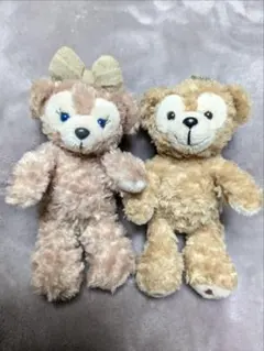 ディズニーシー限定 ダッフィー シェリーメイ ぬいぐるみバッジ ノーマルセット