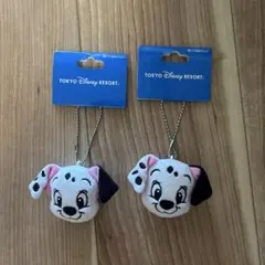 Disney ディズニー 101匹わんちゃん キーホルダー ぬいぐるみバッジのサムネイル
