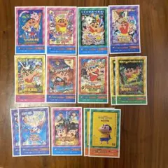 映画クレヨンしんちゃん　デコステッカー　セリア