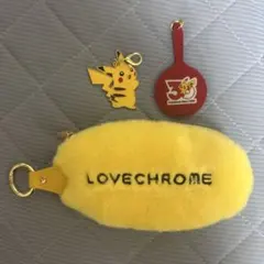 ラブクロム　ポケモン　コラボ　ポーチ　キーホルダーのみ
