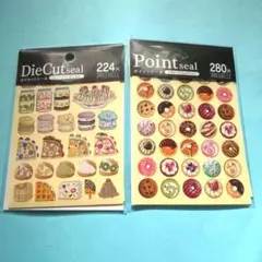 ポイントシール、スイーツ2種