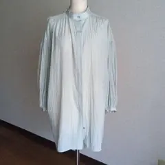 Theory Luxe 淡いグリーンの長袖ブラウス 38サイズ　新品