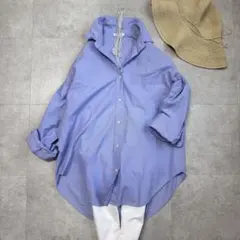 美品 エヴリデイアイライク ワイヤーシャツ ブルー ワイド ドゥーズィエムクラスのサムネイル