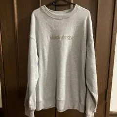 WIND AND SEA x BADMAN グレー スウェット - メルカリ