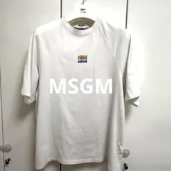 MSGM 半袖 Tシャツ ホワイト ロゴプリントのサムネイル