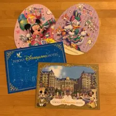東京ディズニーランドホテル ポストカード4枚セット