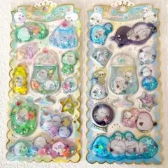 クラックス ステッカー ウォーターインシール シマエナガ 2種セット