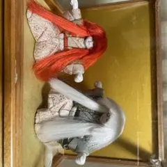 豊玉作　連獅子/大型　ケース入　浮世人形　  極美品 今だけ価格！】 日本人形 豊玉作 連獅子/大型 ケース入り 浮世