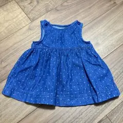 baby GAP ドット柄 ノースリーブワンピース 3-6ヶ月