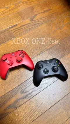 【中古】Xbox ワイヤレス コントローラー カーボンブラック レッド 純正品