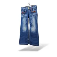 【Y2K】RED PEPPER デニム ローライズ フレア ジーンズ