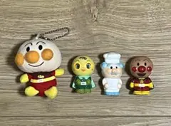 アンパンマン マスコット 4体セット