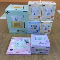 一番くじ　ムーミン　フォンデュセット　陶磁器コレクション など　7点　まとめ売り