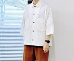 ビッグステッチシャツ　HARE