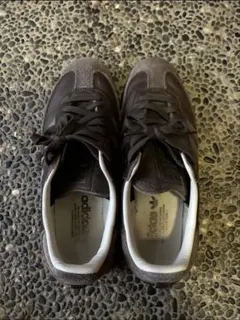 adidas ブラウン スニーカー　サンバ　samba